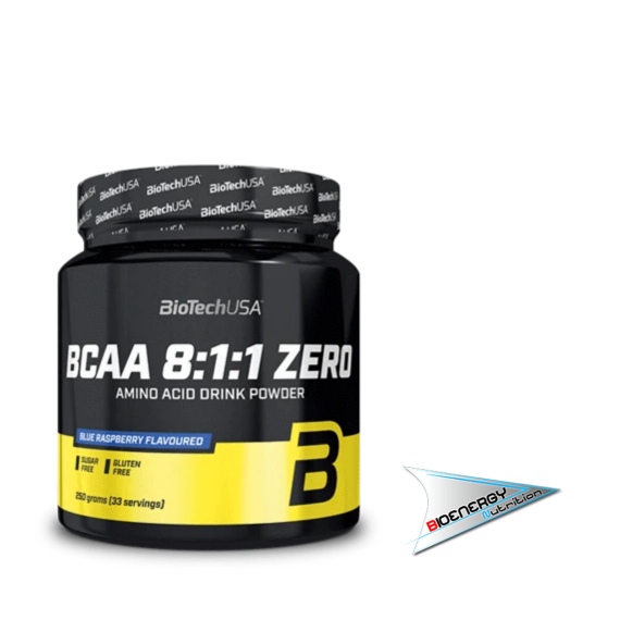 Biotech-BCAA 8:1:1 ZERO  250 gr Lampone Blu  